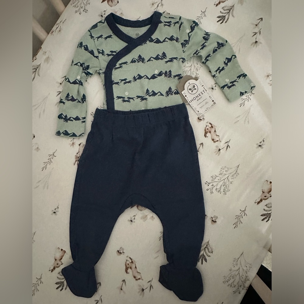 The Honest Company boy set 0-3